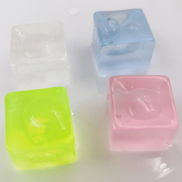 8 stk Ice Block Legetøj Ice Cube Fidget Toy