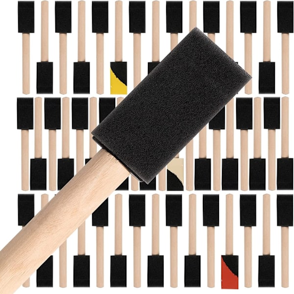 Poly Foam Paint Brushes Sponge Paint Brushes Mini Foam Pensler