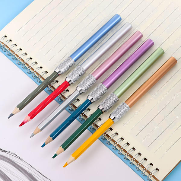 Pencil Extender Förlängd SILVER Silver