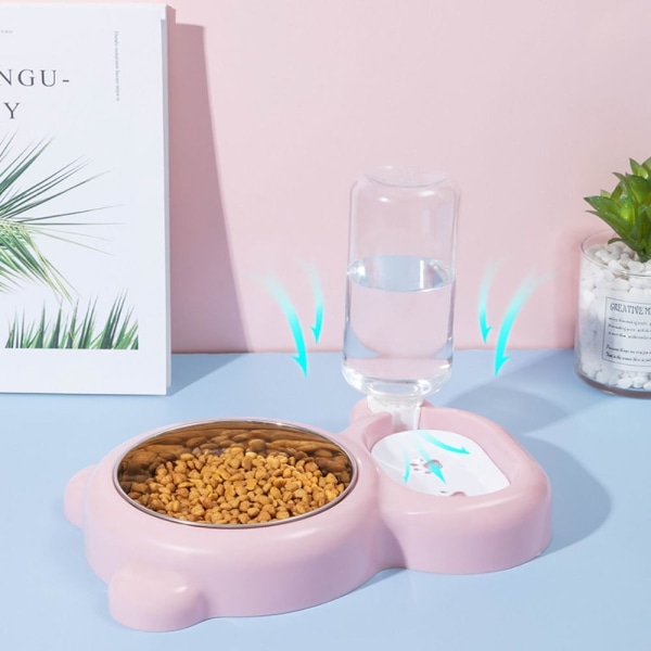 Cat Bowl Ruokakulho PINK pink