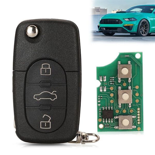 Bil Flip Key Bil Fjärrnyckel 4D0837231K 4D0837231K 4D0837231K