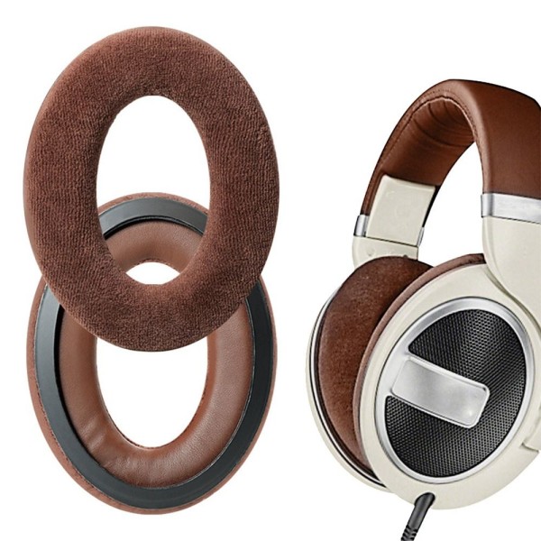 Korvatyynyt Sennheiser HD418 BROWN FLANNEL FLANNEL brown flannel-flannel