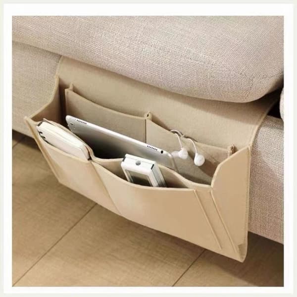 Lehtitaskut Puhelinluettelon organizer VAALEANHARMAA Light Gray