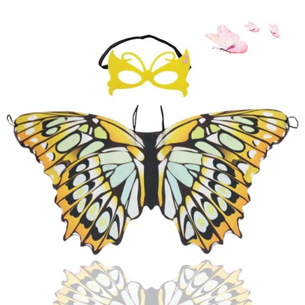 Butterfly Wings Sjal Sommerfugletørklæde 2 2 2