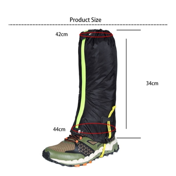 Ben Gaiters Snow Boot Shoe GRÅ DRAWSTRING DRAWSTRING Grey Drawstring-Drawstring