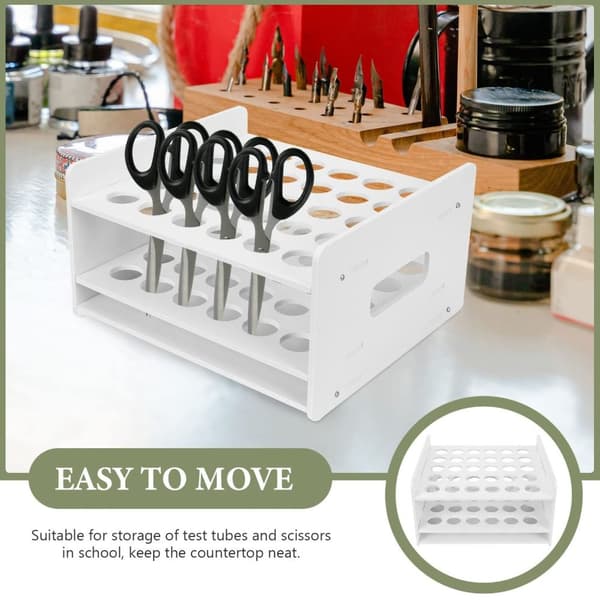 Desktop Marker Storage Rack Test Tube Storage Rack Saks Stativ