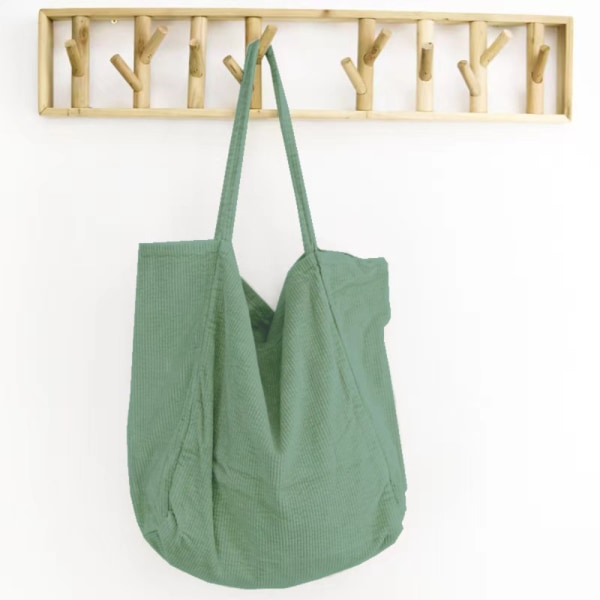 Shopper Bag Lerret Bag GRØNN Green