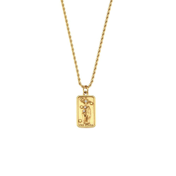 Tarot Halsband Hängsmycke Halsband 5 5 5