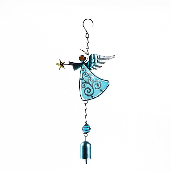 Angel Wind Bell Wind Chimes BLÅ 1 1 blue 1-1