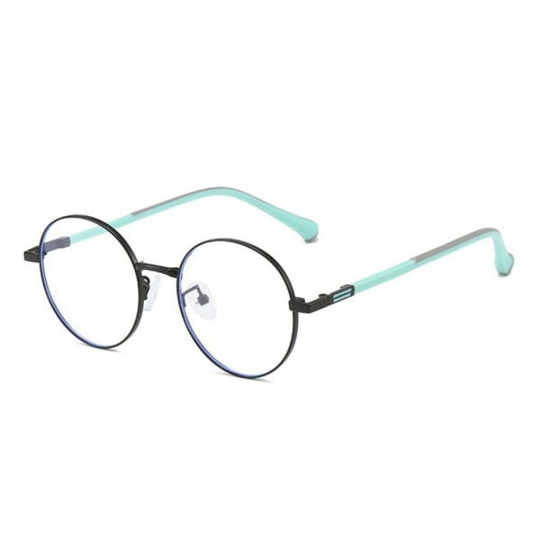 Anti-blå ljusglasögon för barn runda glasögon 2 2 2
