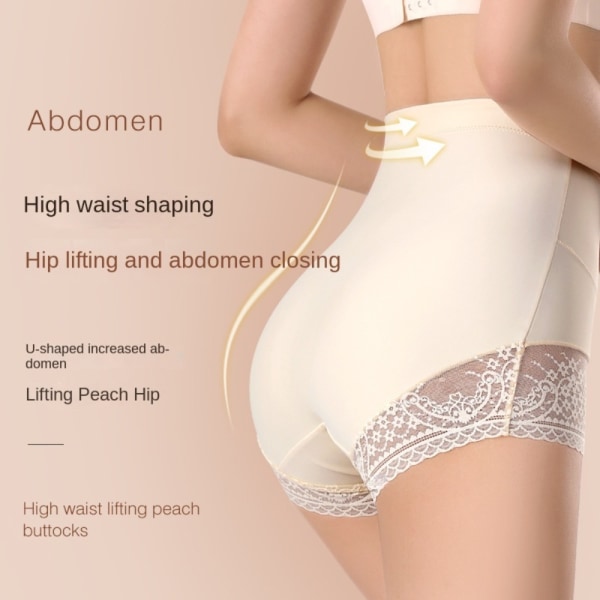 Body Shaper Briefs Slimming Underkläder NUDE L Nude L