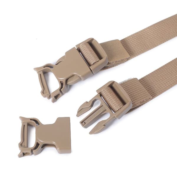 2 Stk Tactical MOLLE Stroppe Kompressionsstropper SORT Black