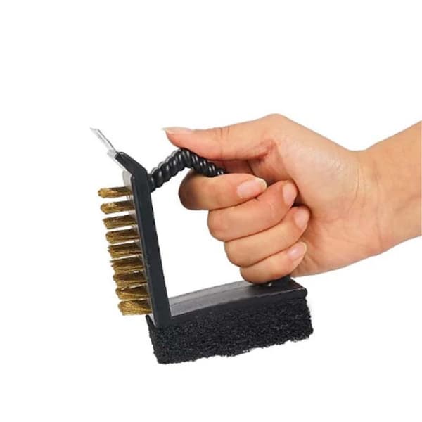 BBQ Brush Edge Tool Clean Scraper