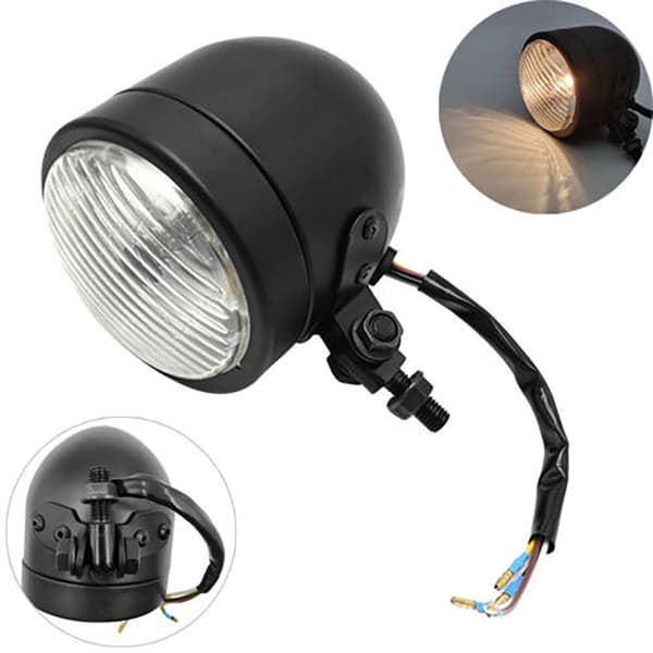 Hodelyktsett Vintage Headlight 4 4 4