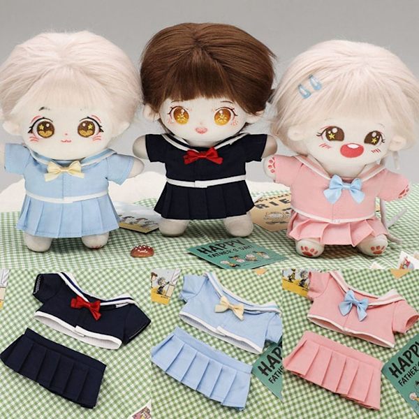 Doll Clothes T-paita Mekko SININEN Blue