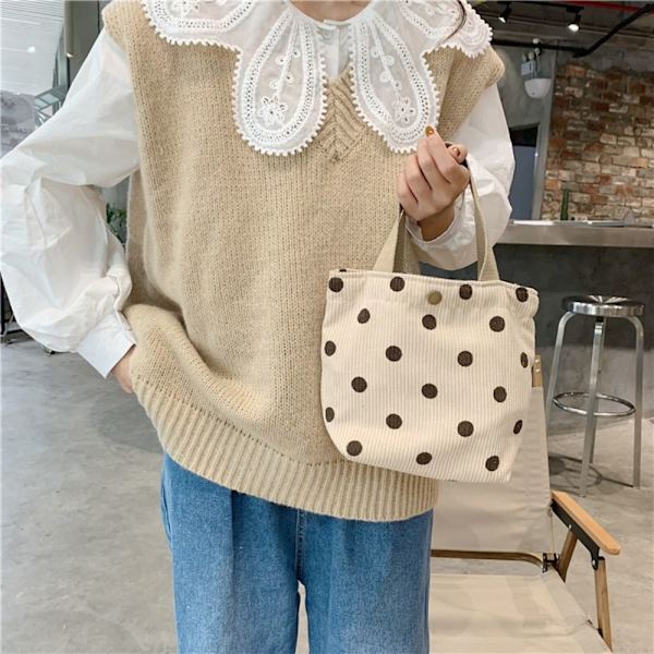 Liten Tote Bag Matpose GRÅ Gray