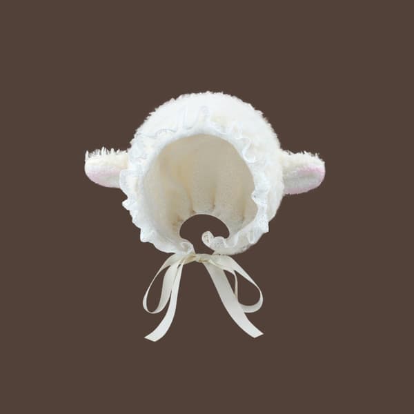Fluffy Hats Kostyme Luer HVIT White