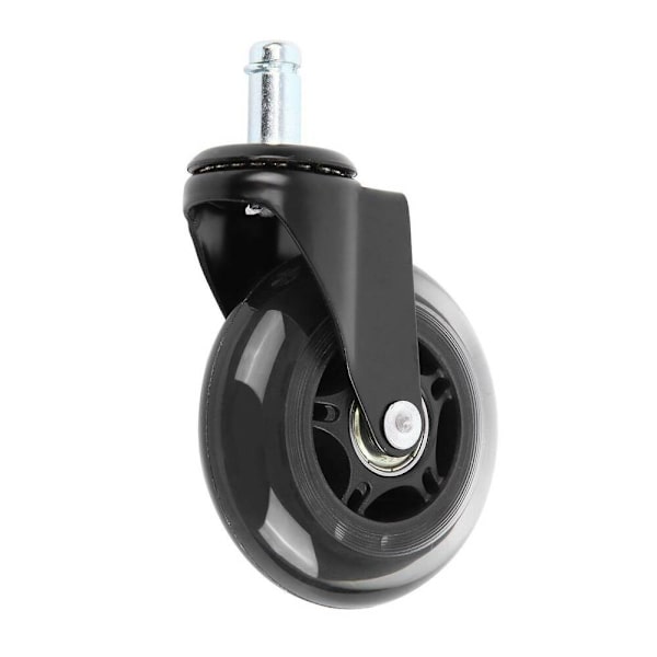 1/2 kpl Toimistotuolin pyöränpyörät Kumipyörät 2 2 inch1pc