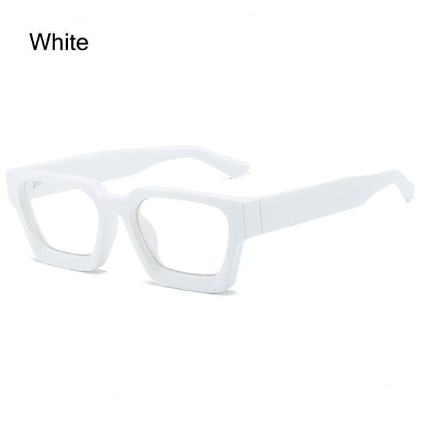 Anti-blå ljusglasögon Datorglasögon VIT VIT White