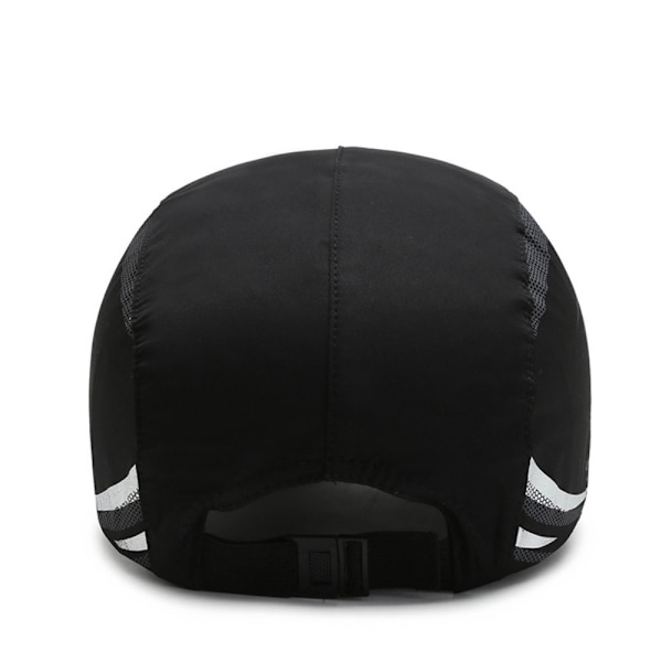 Qucik Dry Baseball Caps Golf Fishing Cap SORT black