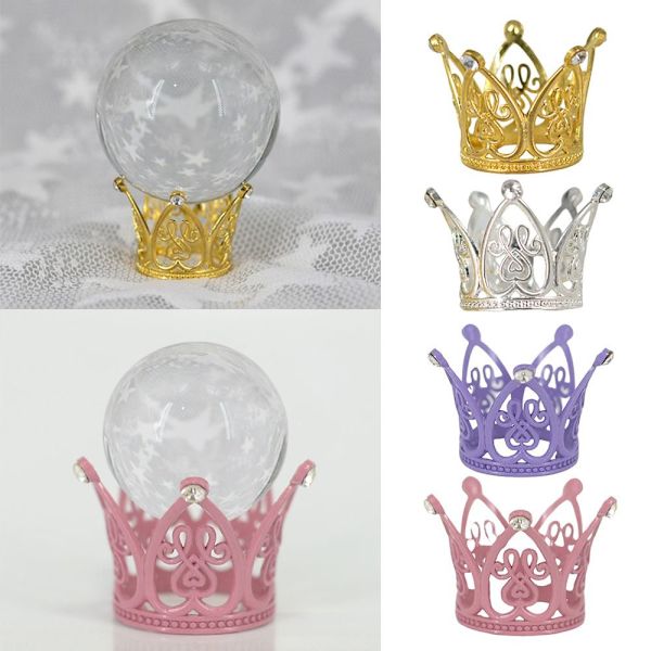 Crystal Ball Base lasipalloteline HOPEAA Silver