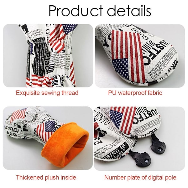 Golf Club Head Cover Golf Wood Cover DRIVER COVERSTYLE-1 STYLE-1 Driver CoverStyle-1
