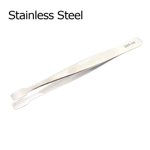 Pincett i rostfritt stål Ögonbrynsklämma ROSTFRITT STÅL ROSTFRITT Stainless Steel