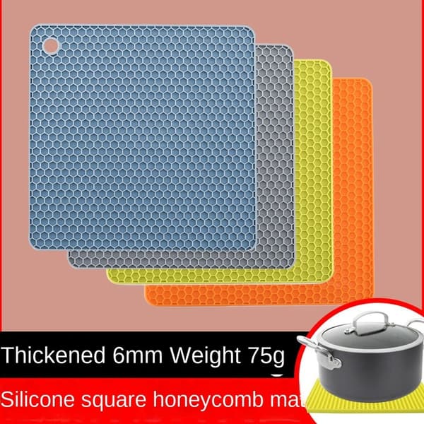 Varmeisolasjonsmatte Silikonunderstellmatte GUL YELLOW