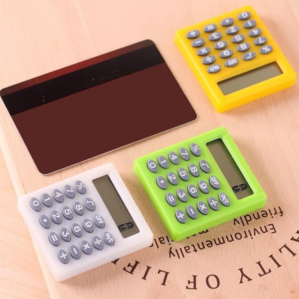 3PCS Mini Calculator Tieteelliset laskimet PINK Pink