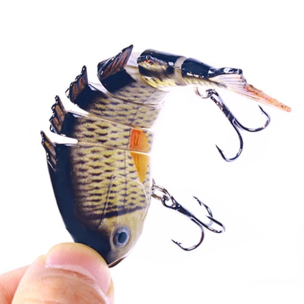 Multi Section -kalastusuhe Minnow Bait 4 4 4