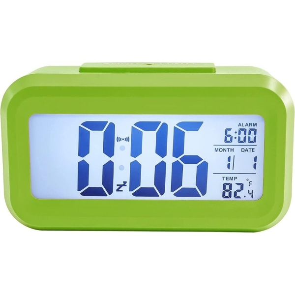 Alarmklokke LED Klokker GRØNN green