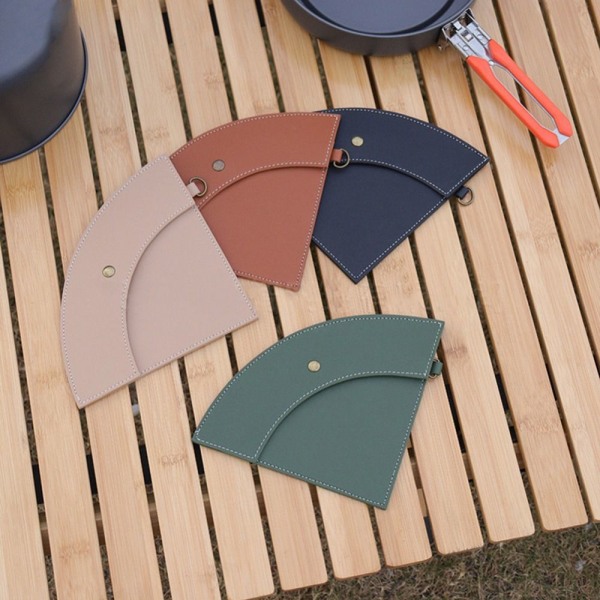 Kaffe Filter Papir Opbevaringspose Kaffe Filter Holder Pouch brown