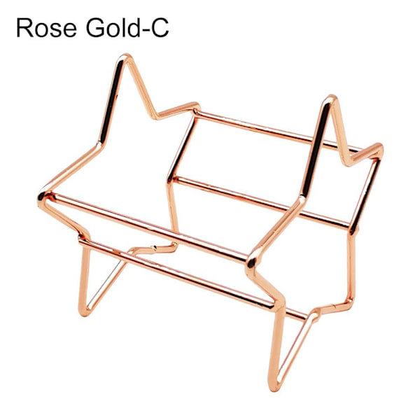 Makeup Æggetørrestativ Skønhedssvamp tørrestativ ROSE GULD C C Rose Gold C-C