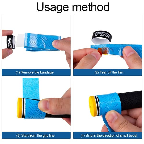 6 kpl Golf Grip Tape käärintäteippi SININEN Blue