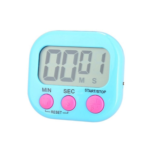 Køkken Timer Digital Visual Timer BLÅ Blue