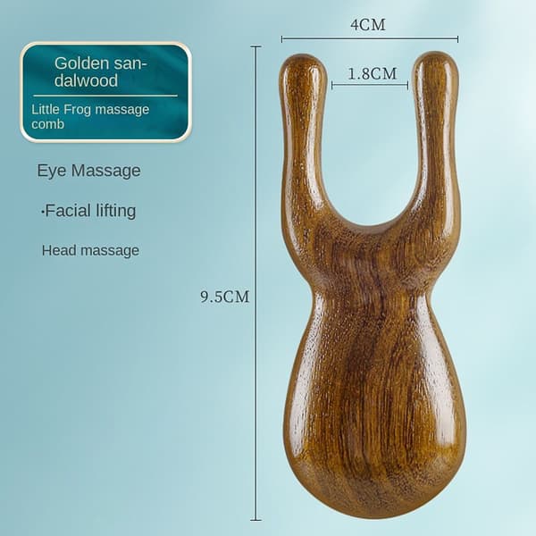 2kpl Acupoint Massage Stick -kasvohierontalaite D D D