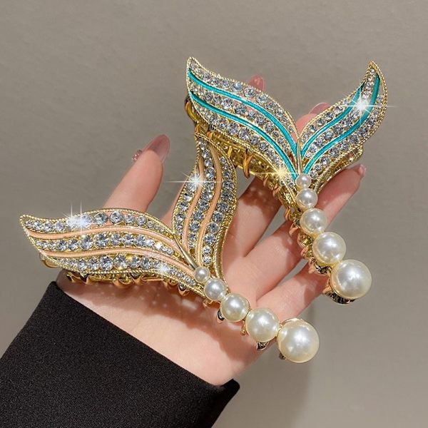 Mermaid Tail Hårnåle Metal Hårclips FARVE 3 FARVE 3 Color 3