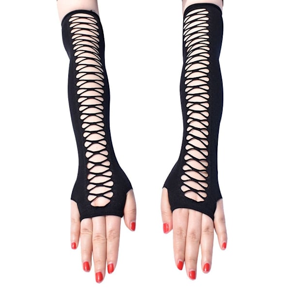 Långa handskar Lårarmsärm Handskar HANDSKAR HANDSKAR Gloves