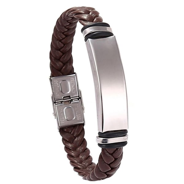 2 STK RedUp Far Infrarød Negative Ions Armbånd Antistatisk Brown