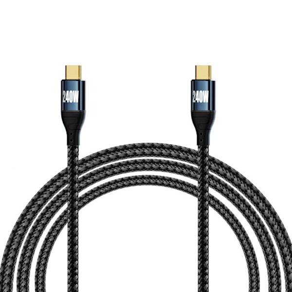 USB-C til Type C-kabel Datalinje LIGE 1M LIGE 1M Straight 1m