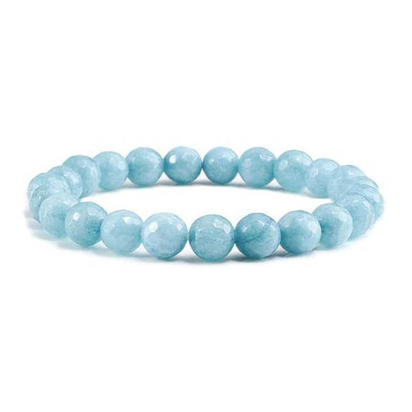 Krystal ædelsten armbånd 7 Chakra Bead Bangle 4 4 4