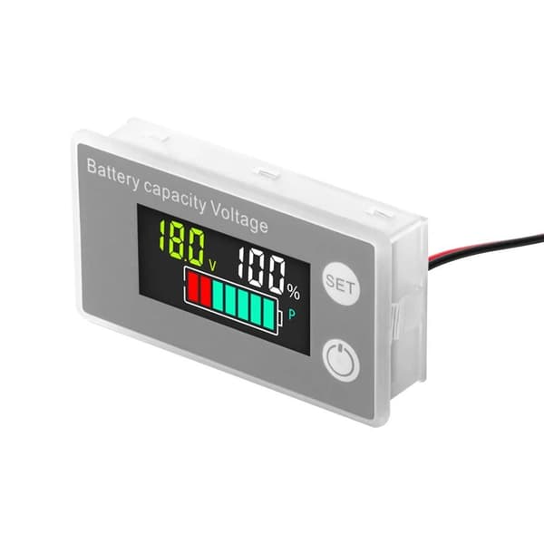 Batterikapacitetsindikator Digitalt voltmeter B B B