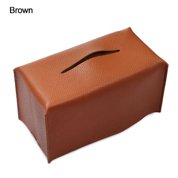 2st Läder Kleenex Fodral BRUN brown