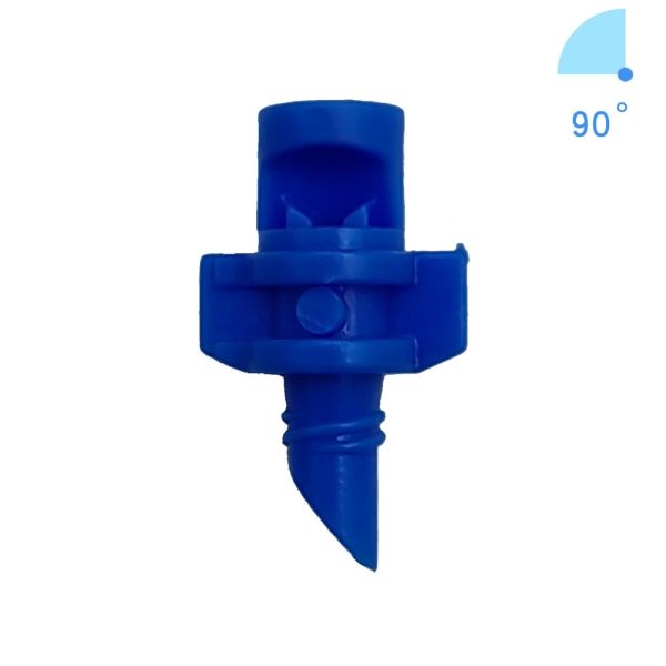 100 KPL Refraction Sprinkler -sumun suutin PUNAINEN 360 ASTETTA 360 Red 360 degrees-360 degrees