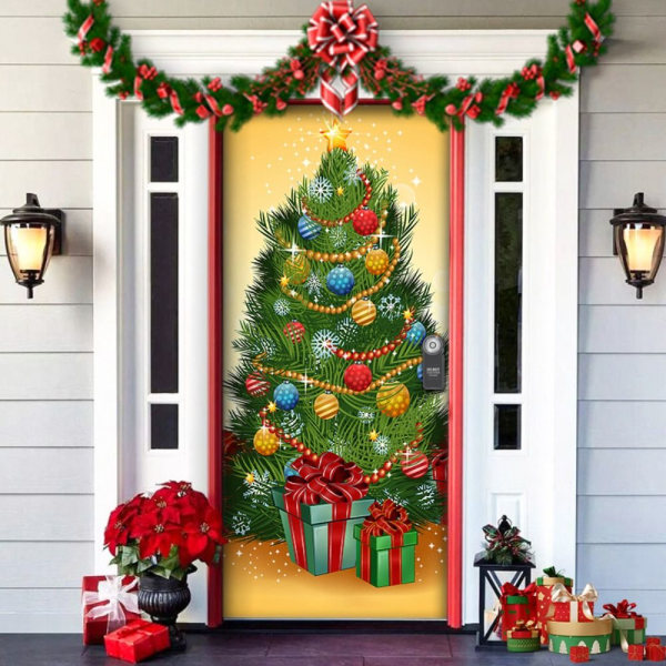 Christmas Elves Door Cover Bakteppe Banner 6 6 6