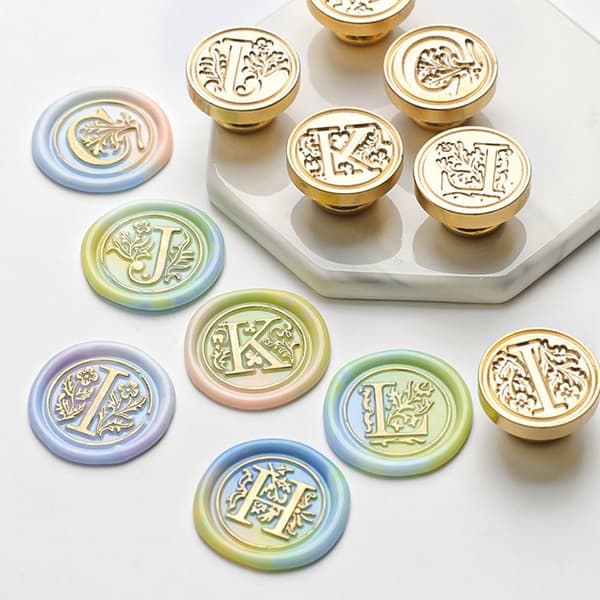 Voks Stempel Hoved Voks Segl Stempel D D D
