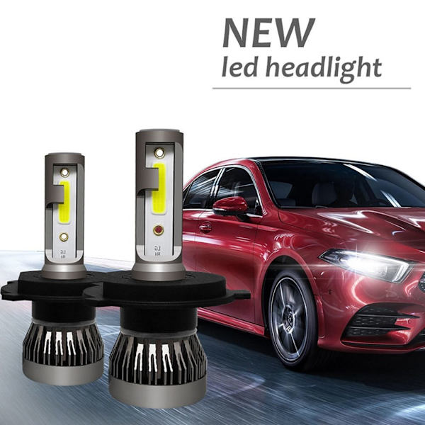2kpl Auton LED-valon muunnospallot H7 H7 H7