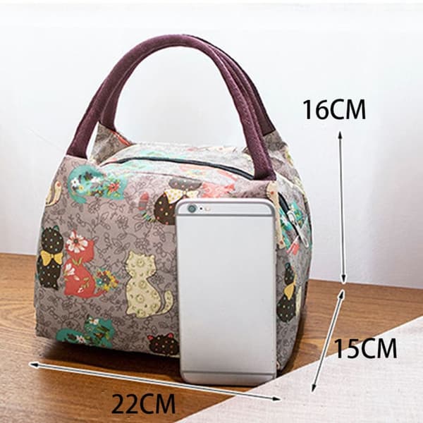 Isolert lunsjbag termisk bag 8 8 8