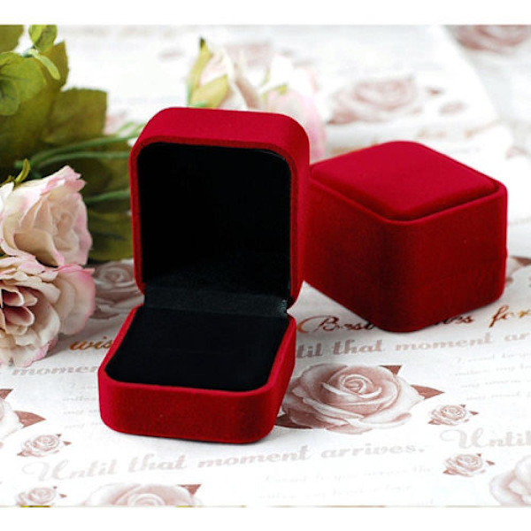 Ringask Velvet RÖD Red