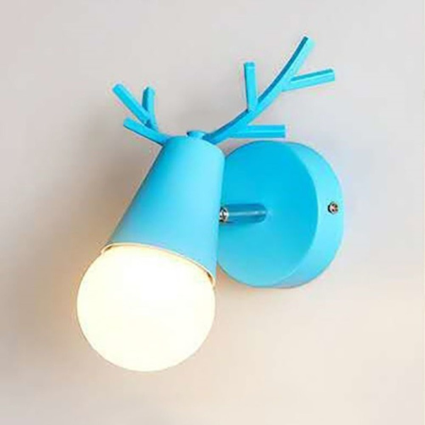 Antlers Vägglampa SKY BLUE IRON IRON sky blue Iron-Iron